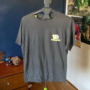 Hawaii shirt with back graphic tee on back